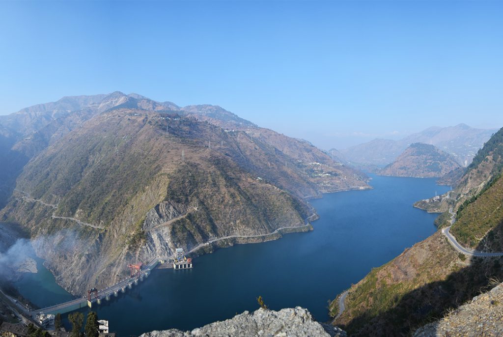Chamera Dam near Dalhousie