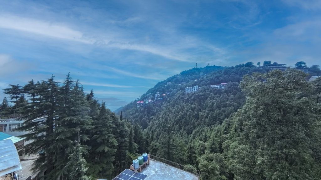 Mountain view from President Hotel Dalhousie